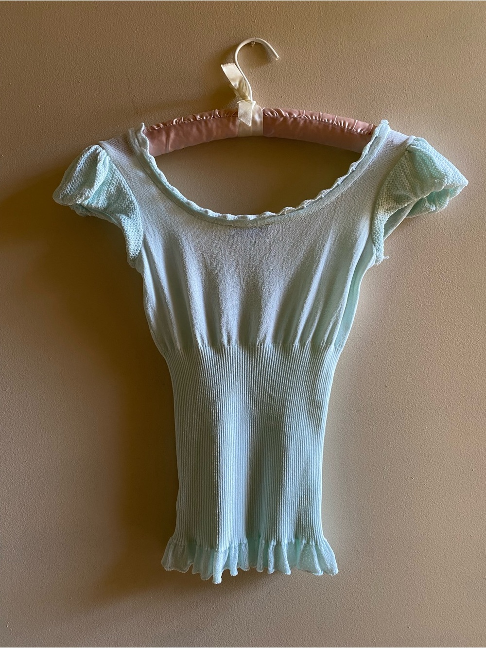 Vintage Bebe Milkmaid top - Picture 2 of 3
